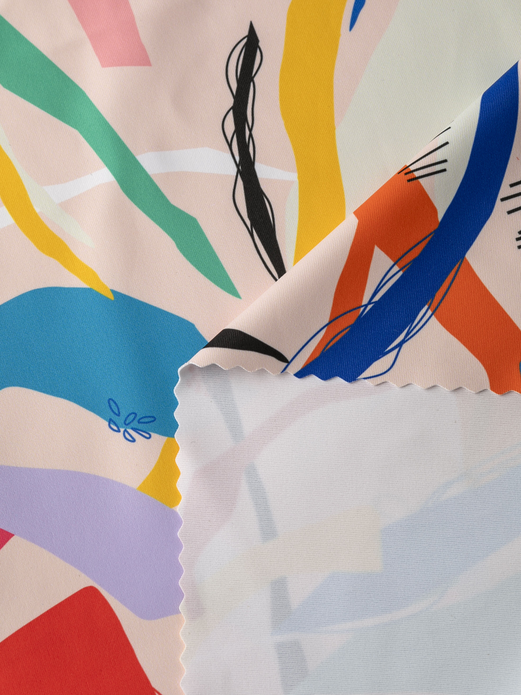 Tissu spandex imprimé