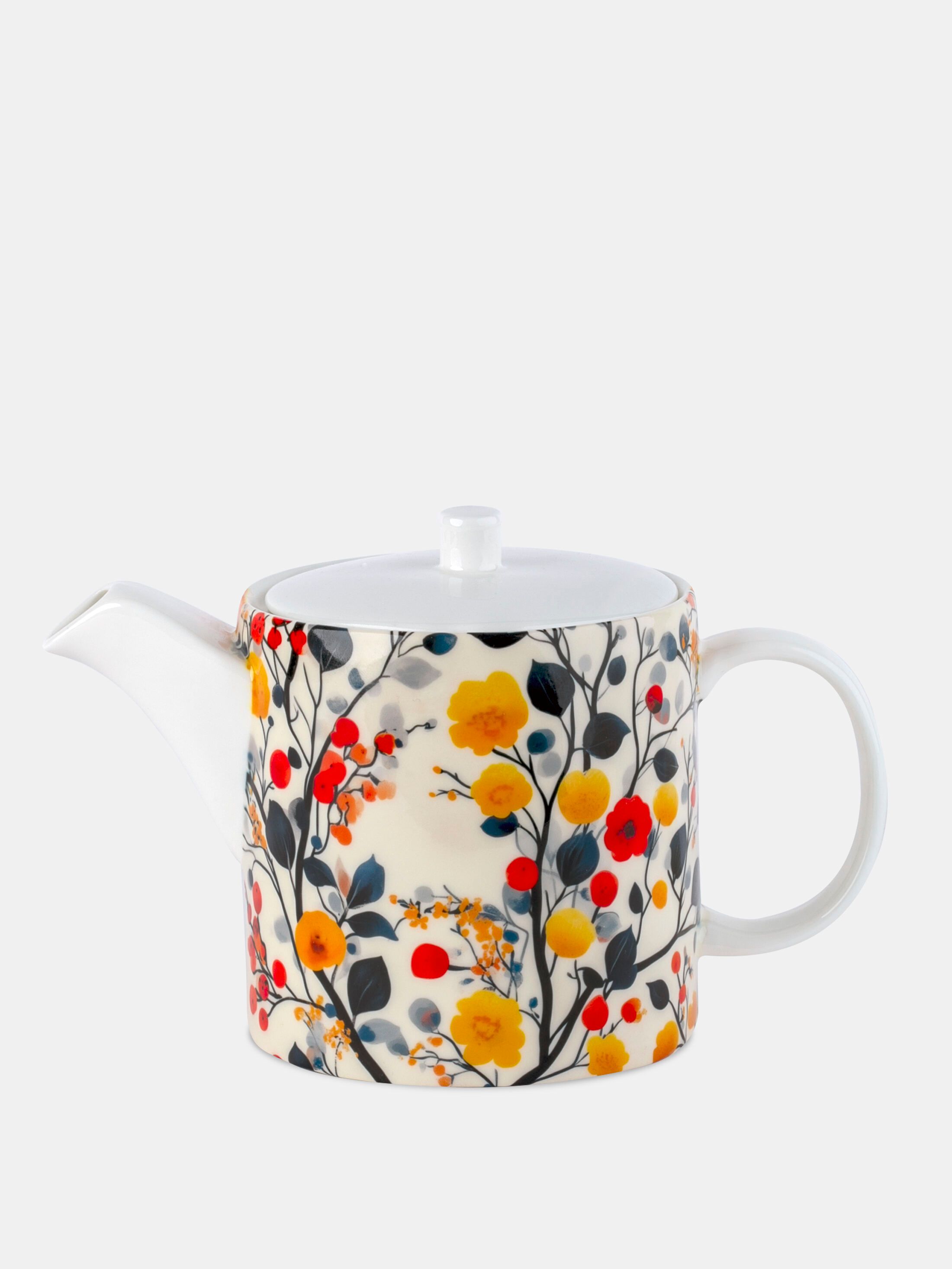 personalized bone china teapot