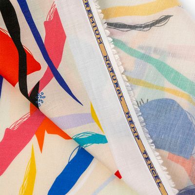 Tissu Tencel imprimé