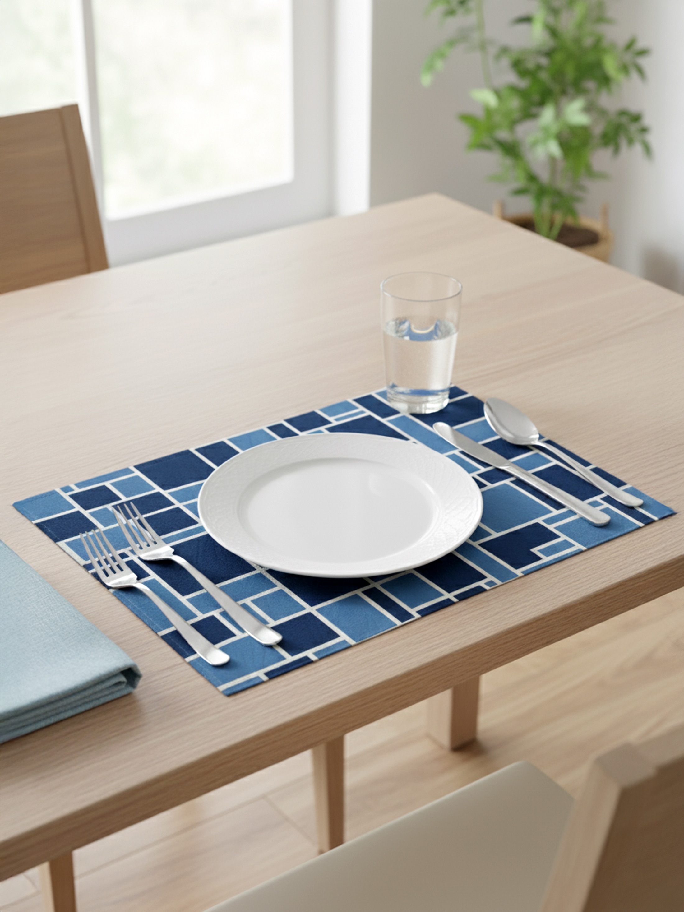 Geüpcyclede vinyl placemats op maat voor uw tafel