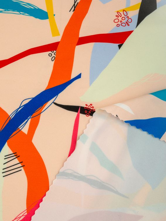 double brushed jersey fabric