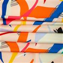 brushed polyester spandex fabric