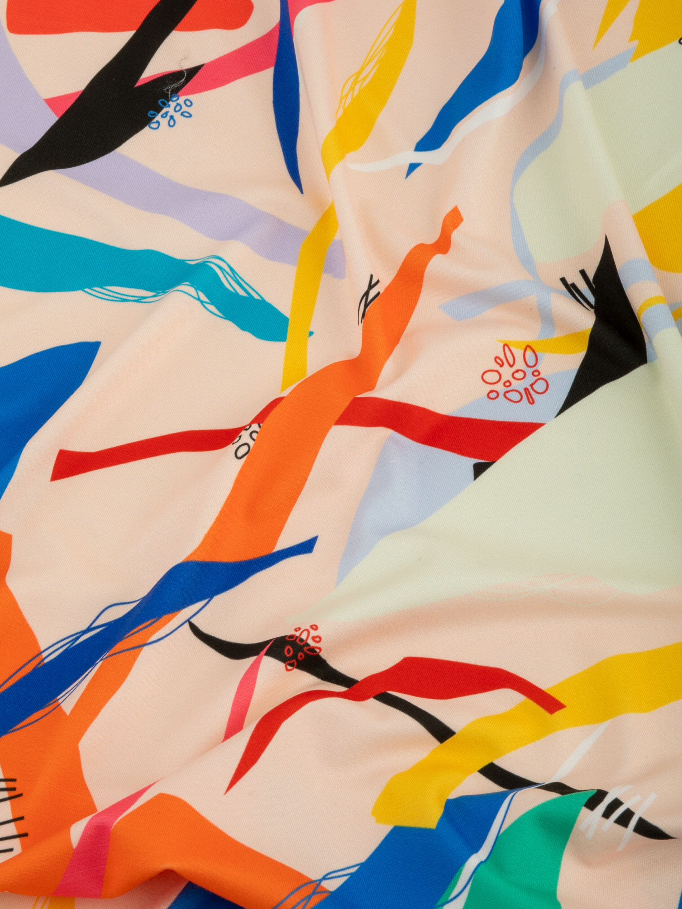 double brushed polyester spandex fabric