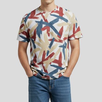 Custom Boxy Fit Men's Cotton T-Shirt