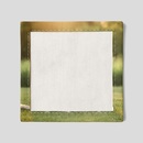 custom printed fabric coaster