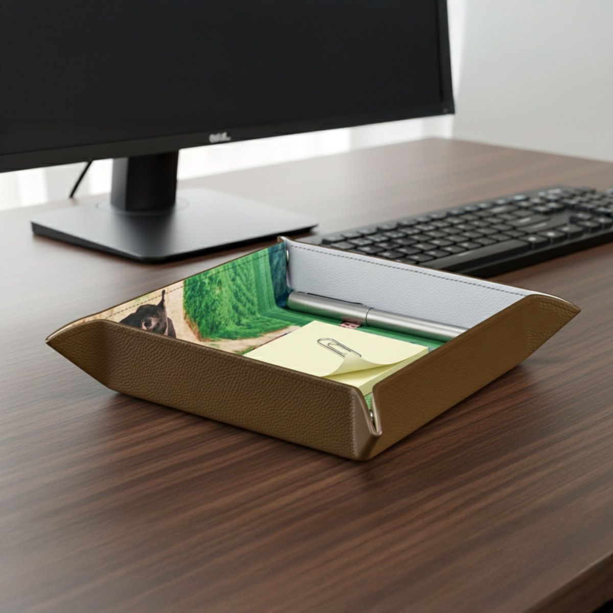 Personalized Desk Organizer Tray for Your Memories