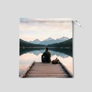 personalised drawstring shoe bag