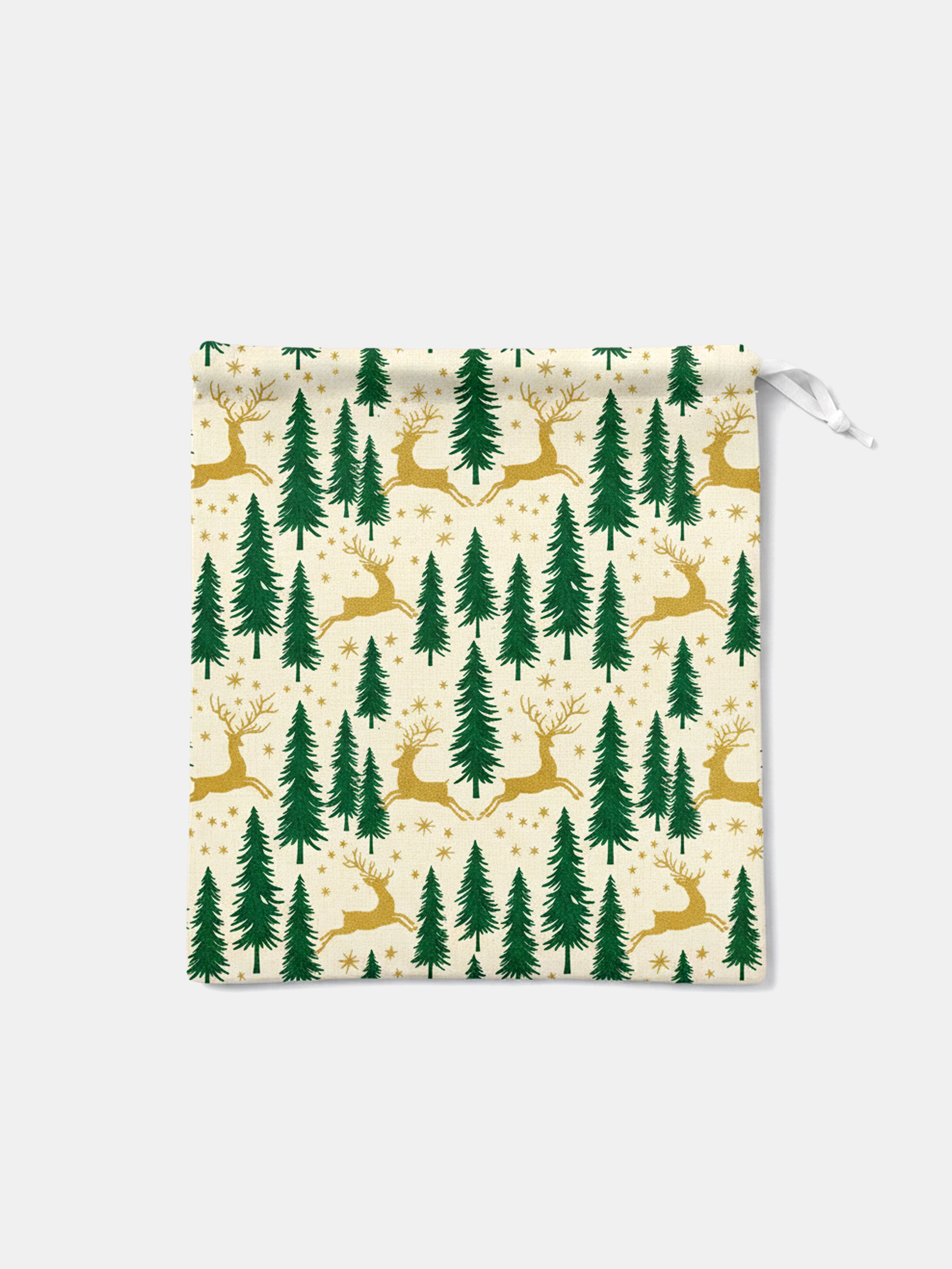 custom printed christmas bag