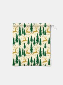 custom printed christmas bag