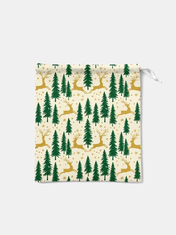 custom printed christmas bag