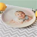 Baby photo decorative plate wall hanging