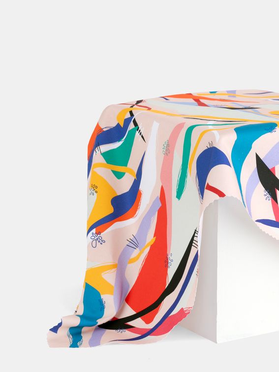 100% recycled cotton fabric