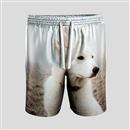 skräddarsydda shorts med dragsko