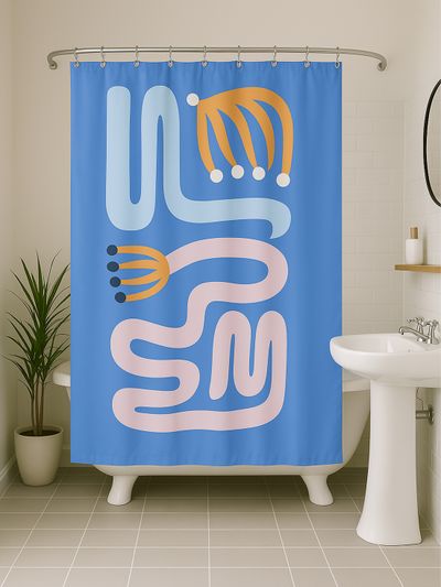 オーダーメイド　シャワーカーテン