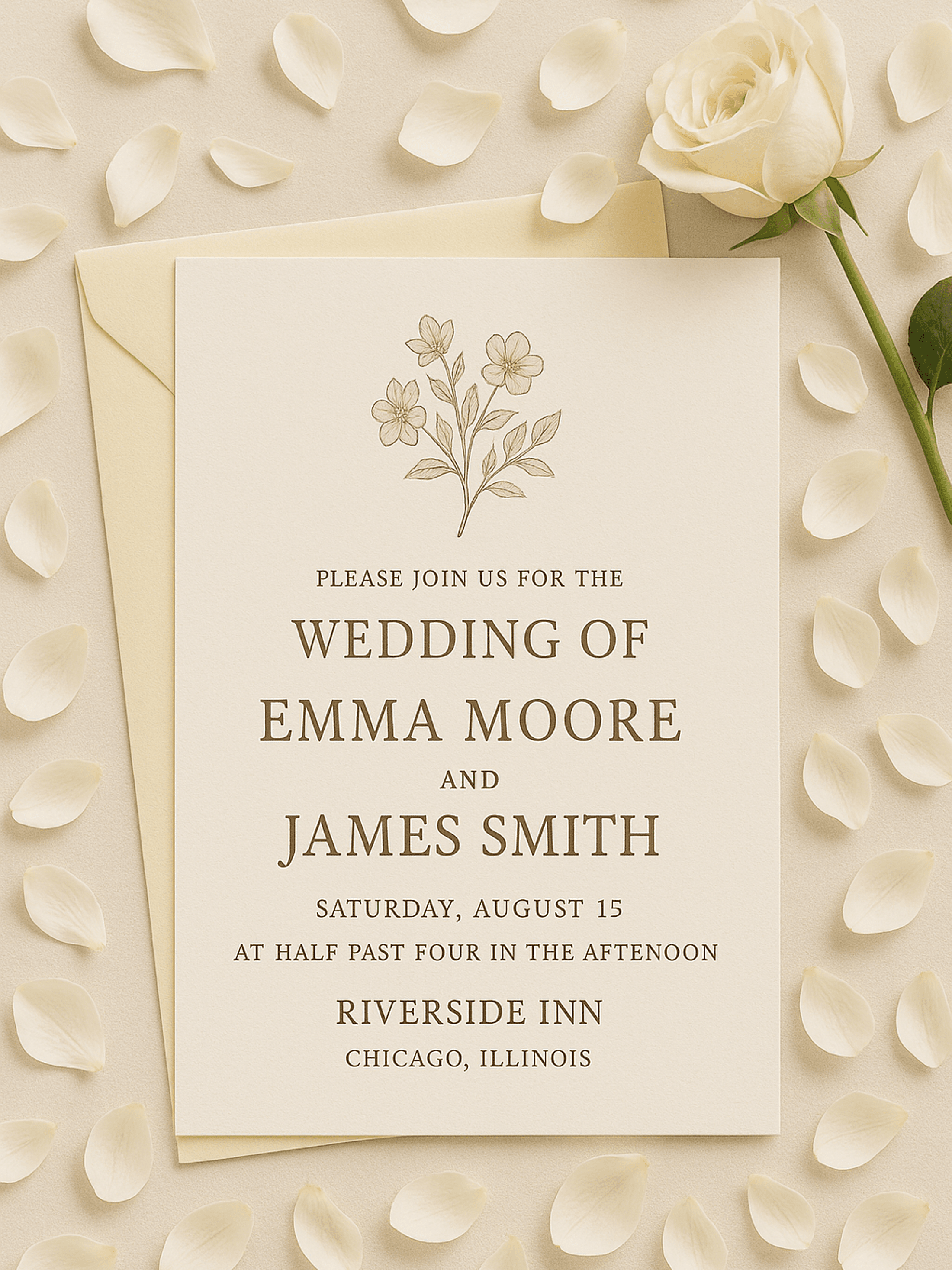 personalised wedding invitations