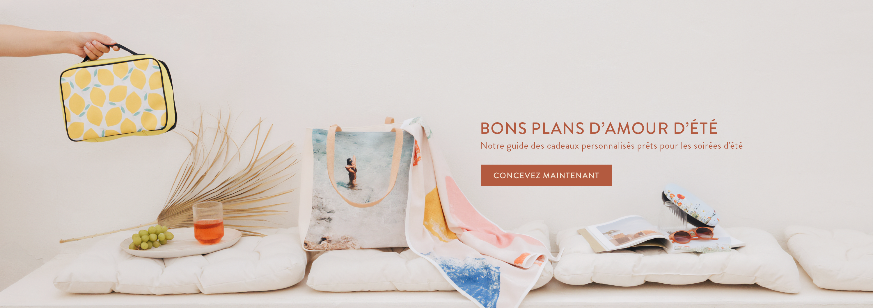 Personnalisez vos essentiels d'été