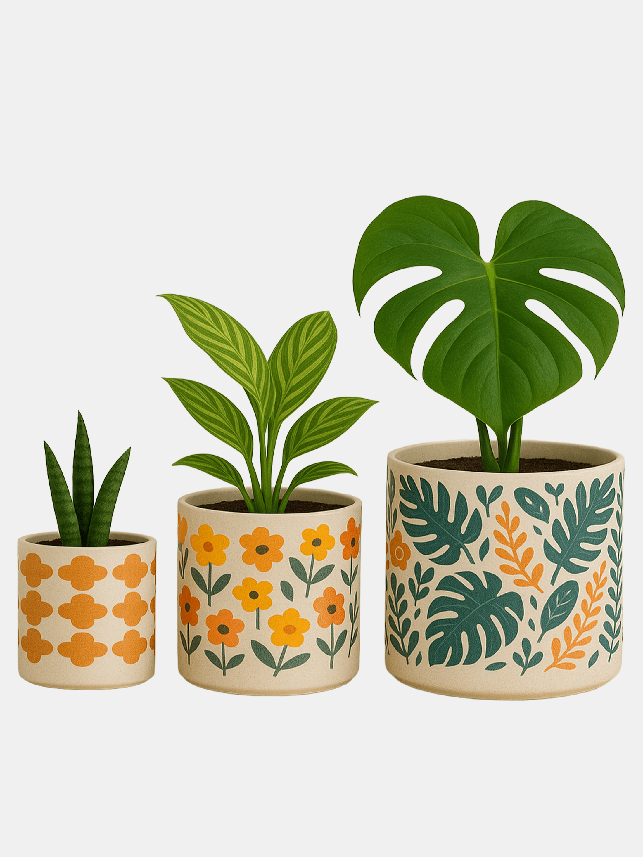 personalised plant pots