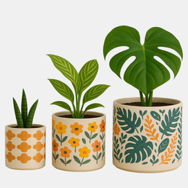 personalised plant pots