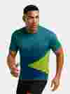 Men’s personalised activewear top – running pose