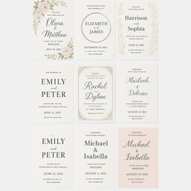 custom wedding invitations