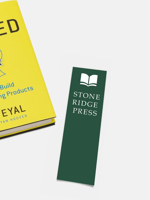 marketing card bookmarks