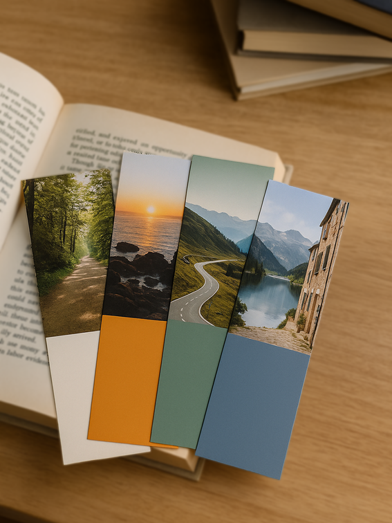 Card Bookmark Printing | Design Your Custom Promotional Card Bookmarks