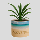 personalized ceramic plant pots