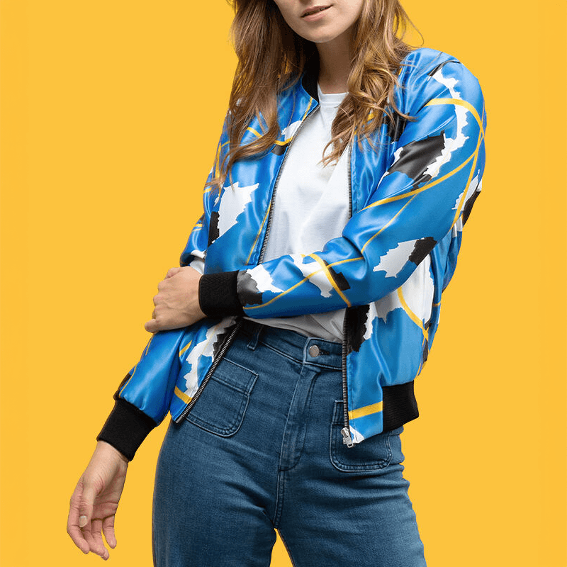 womens bomber jacket
