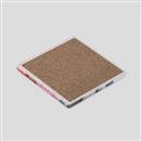 Back of Square: 10cm sides, 7mm Thick, Non-slip cork base