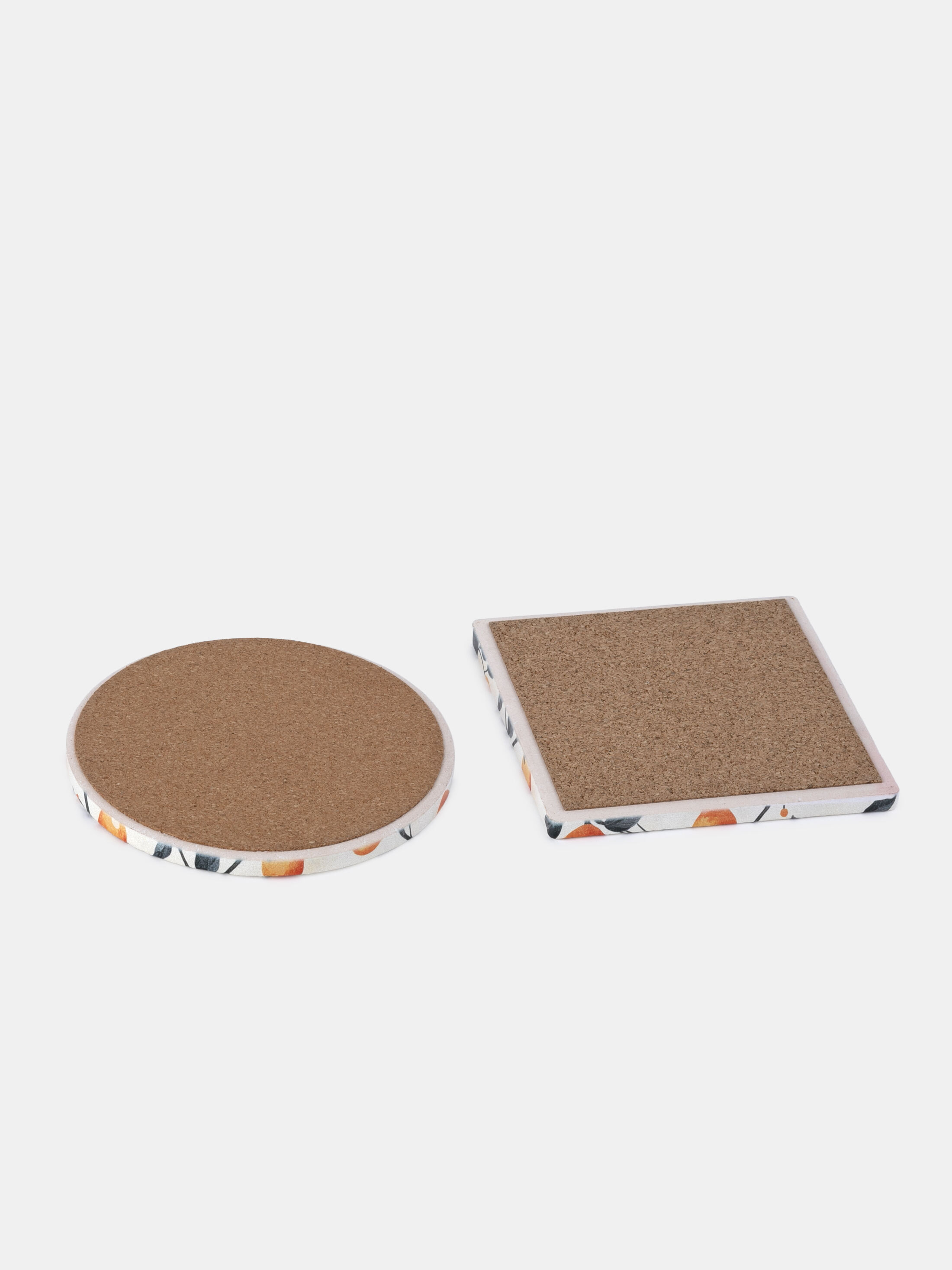 printed ceramic coasters