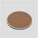 Non-slip cork base, Back of Round: 11cm diameter photo ceramic coasters