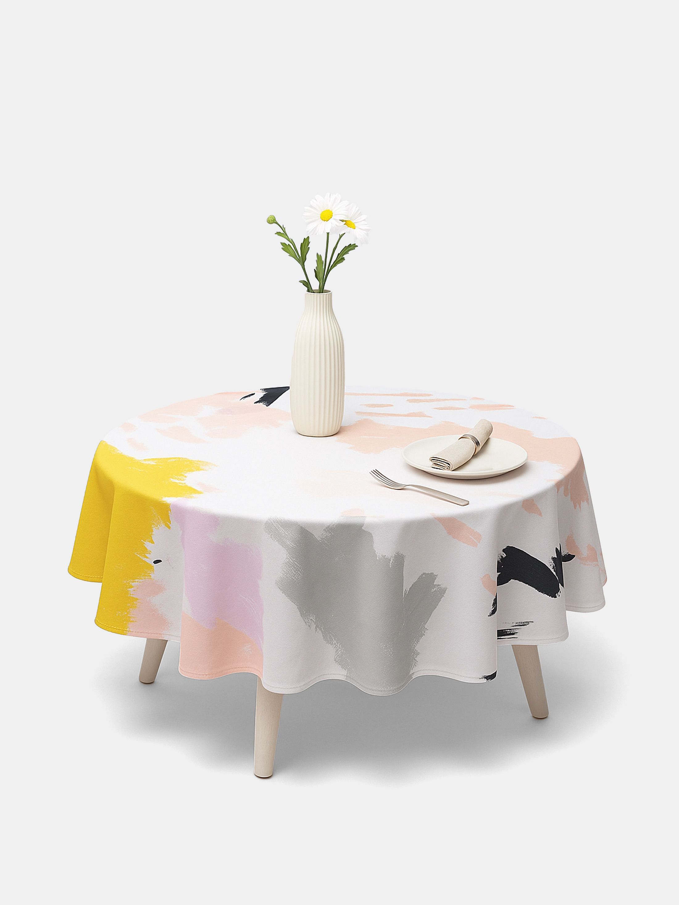 printed tablecloths