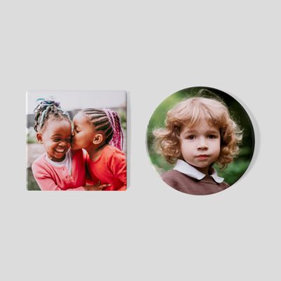 personalised ceramic coasters with custom face prints