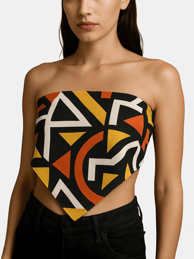 Custom Bandana Crop Tops