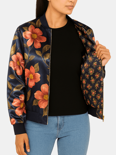 Women's Reversible Bomber Jacket