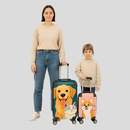 Custom Suitcase dog photo image