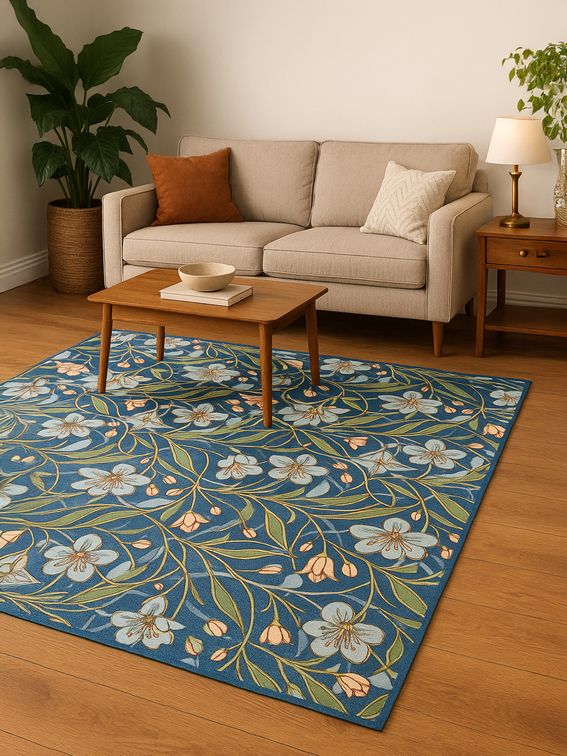 Rug in living room