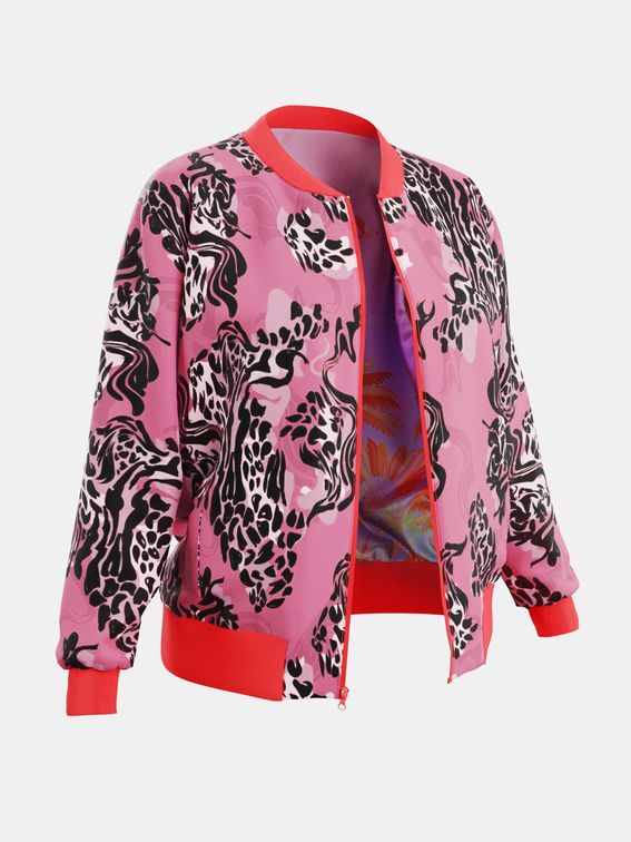 Women's Reversible Bomber Jacket
