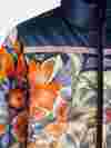 custom silk puffer jacket