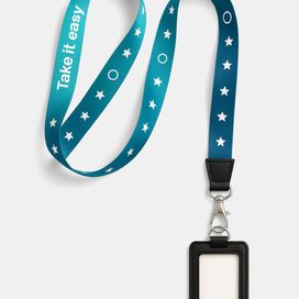 Personalized Lanyard and Card Holder