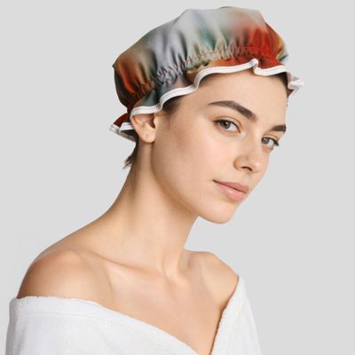 Luxury personalised shower cap