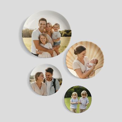 platos de ceramica personalizados fotos impresas