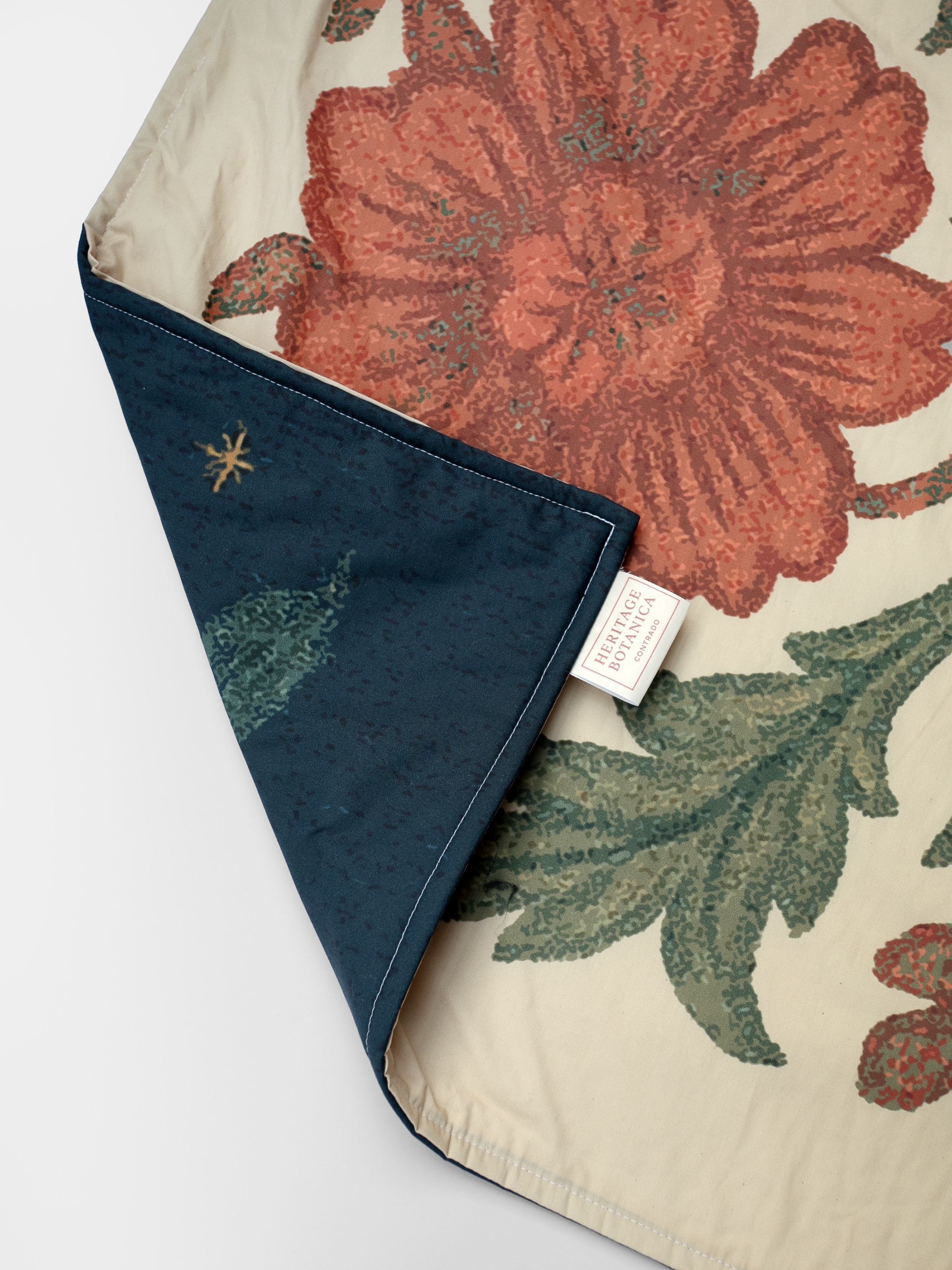 personalized cotton throw