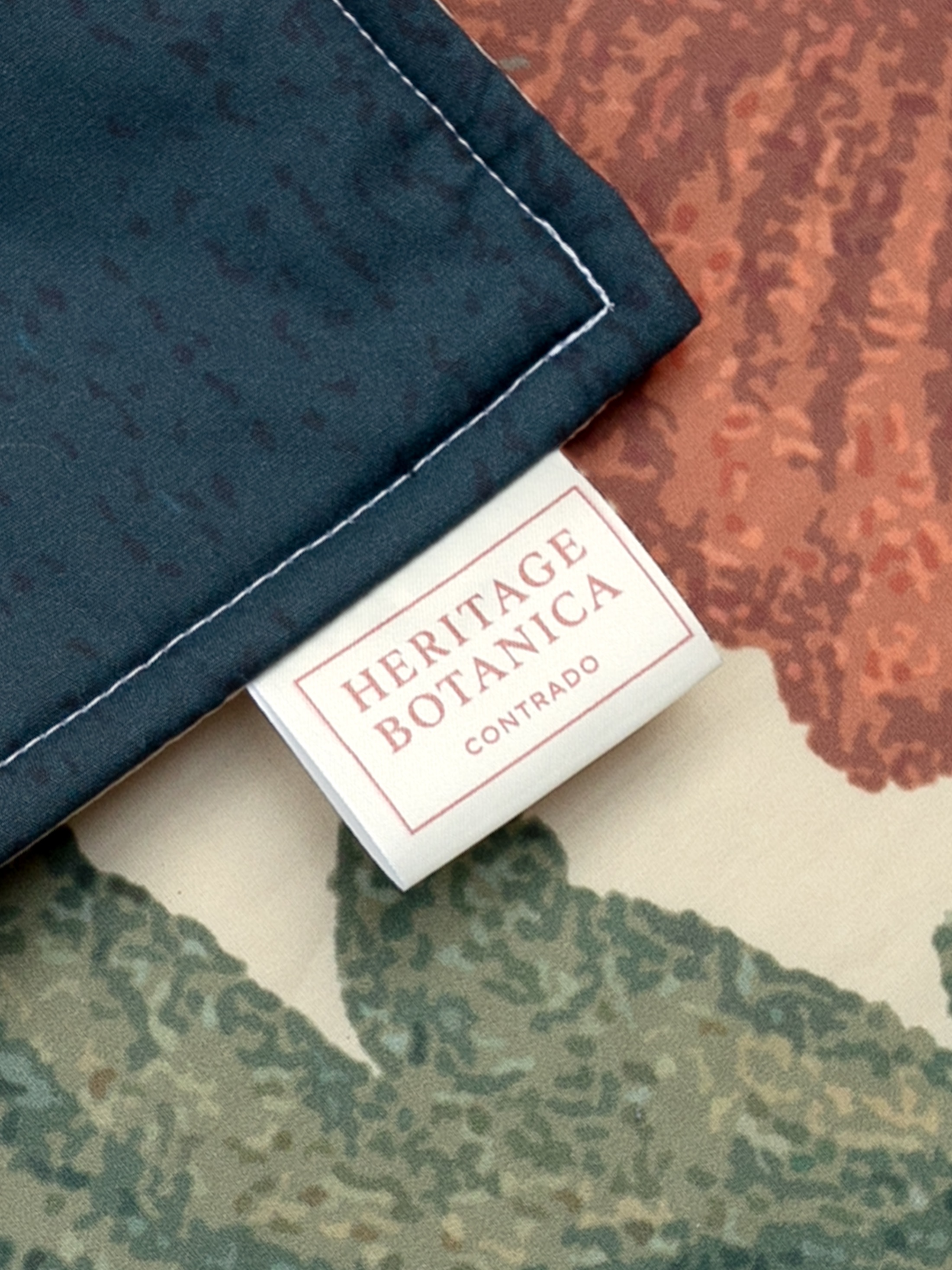 personalised cotton throw blanket