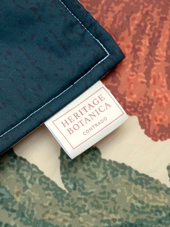 personalised cotton throw blanket