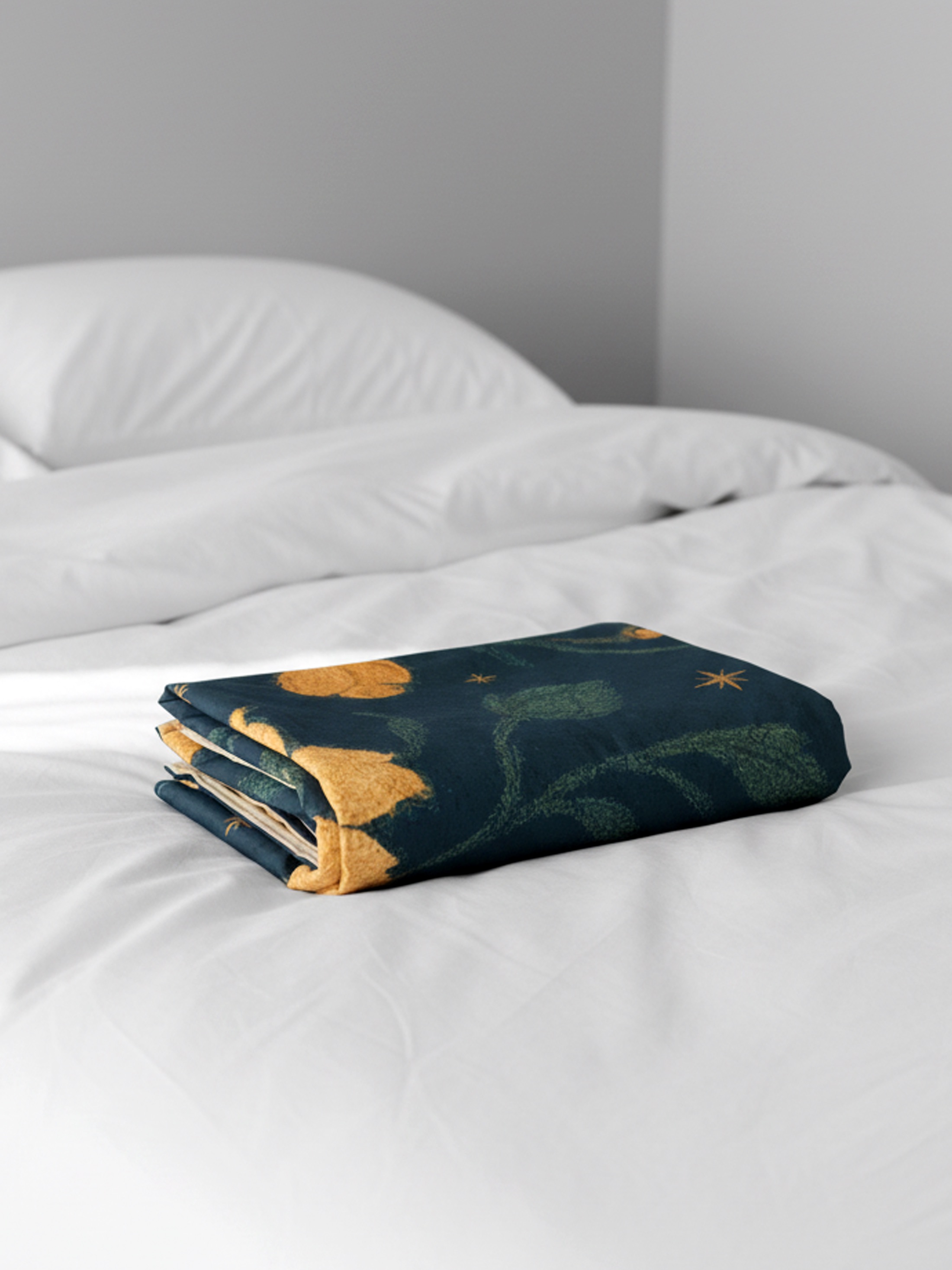 personalised cotton throw