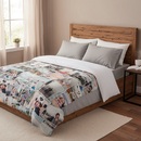 personalized cotton throw blanket