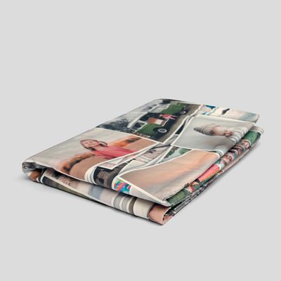 Personalized Cotton Throw Blanket