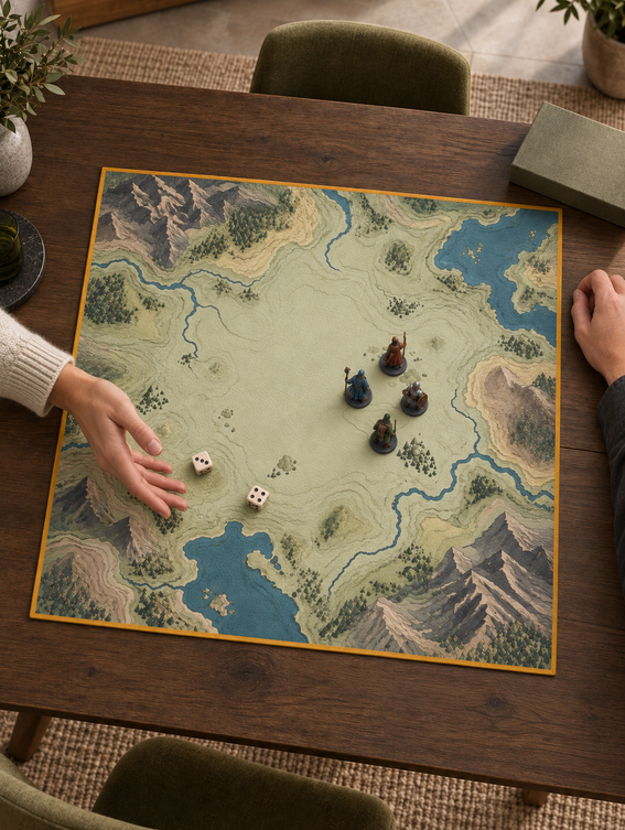 custom tarot mat