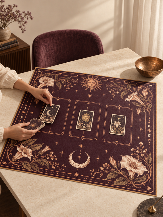 op maat gemaakte tarotmat